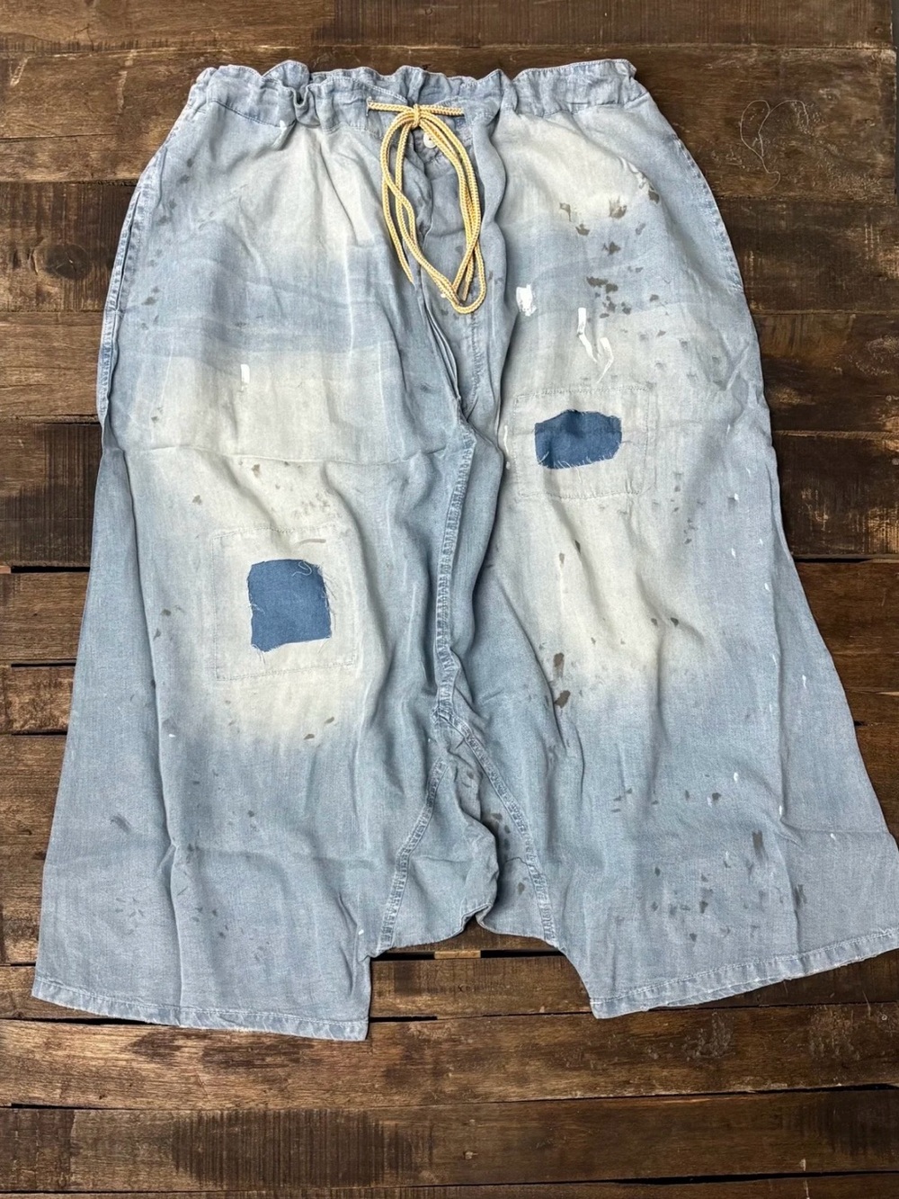 Bea Chambray Harem Pants